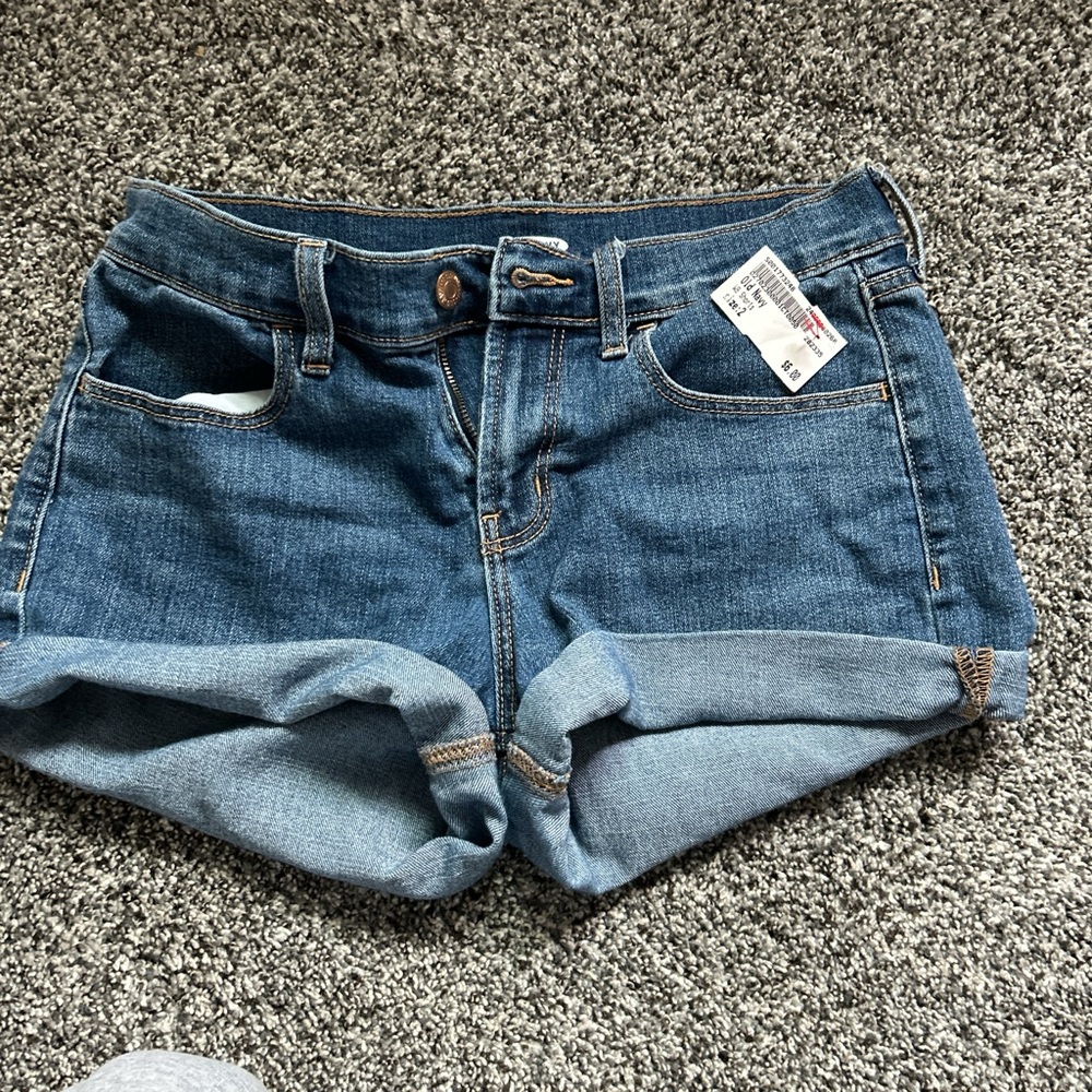 Blue Denim Short by OLDNAVY